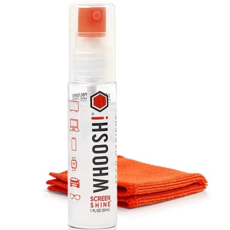 Kit Limpiador de Pantallas Whoosh Kit Go WSH002/ Spray 30ml + Paño Microfibra_0
