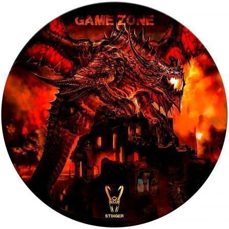 Alfombra Gaming Woxter Stinger Floorpad/ Roja_0