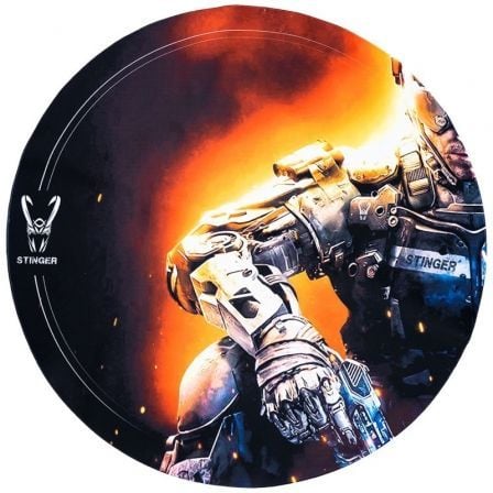 Alfombra Gaming Woxter Stinger Floorpad SOLDIER/ Iron_0
