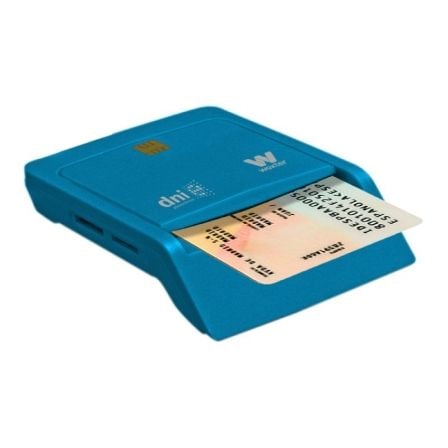 Lector de DNI y Tarjetas Woxter Combo PE26-146/ Azul/ USB 2.0_0