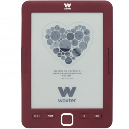 Libro Electrónico Ebook Woxter Scriba 195/ 6"/ Tinta Electrónica/ Rojo_0