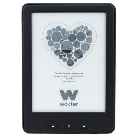 Libro Electrónico Ebook Woxter Scriba Paperlight TP/ 6" tactil retroiluminado Tinta Electrónica/ Negro_0