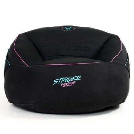 Puff Woxter Stinger Gaming/ con relleno/ Azul y Negro_0
