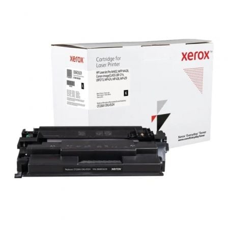 Tóner compatible Xerox 006R03639 compatible con HP CF226X/CRG-052H/ 9000 páginas/ Negro_0