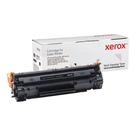 Tóner compatible Xerox 006R03651 compatible con HP CF283X/CRG-137/ 2200 páginas/ Negro_0