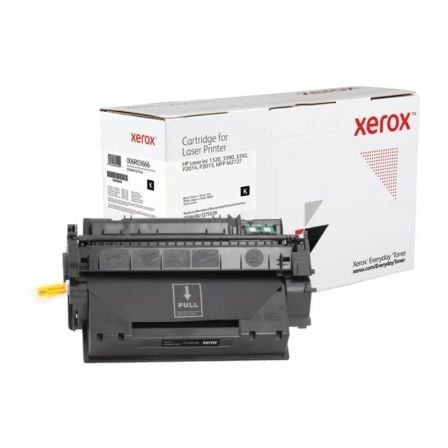 Tóner compatible Xerox 006R03666 compatible con HP Q5949X/Q7553X/ 6000 páginas/ Negro_0