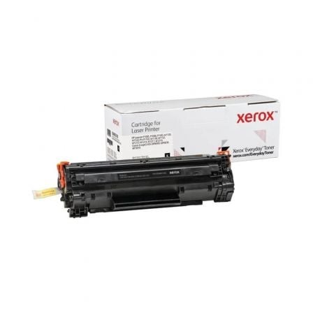 Tóner compatible Xerox 006R03708 compatible con HP CB435A/CB436A/CE285A/CRG-125/ 2000 páginas/ Negro_0