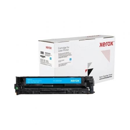Tóner compatible Xerox 006R03809 compatible con HP CF211A/CB541A/CE321A/CRG-116C/CRG-131C/ 1800 páginas/ Cian_0