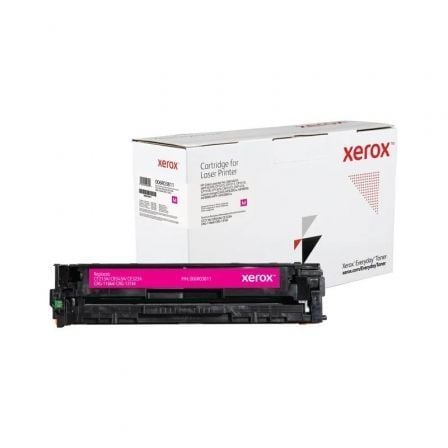 Tóner compatible Xerox 006R03811 compatible con HP CF213A/CB543A/CE323A/CRG-116M/CRG-131M/ 1800 páginas/ Magenta_0