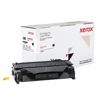 Tóner compatible Xerox 006R03840 compatible con HP CF280A/ 2700 páginas/ Negro_0