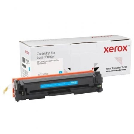 Tóner compatible Xerox 006R04185 compatible con HP W2031A/ 2100 páginas/ Cian_0