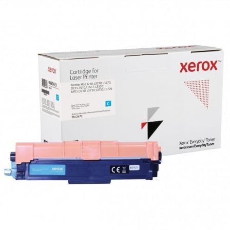 Tóner compatible Xerox 006R04231 compatible con Brother TN-247C/ Cian_0
