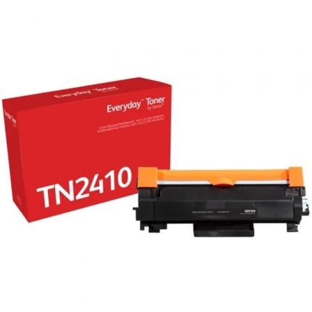 Tóner compatible Xerox 006R04791 compatible con Brother TN2410/ 1200 páginas/ Negro_0