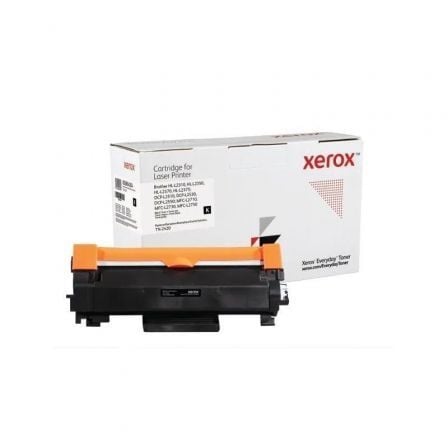Tóner compatible Xerox 006R04792 compatible con Brother TN-2420/ 3000 páginas/ Negro_0