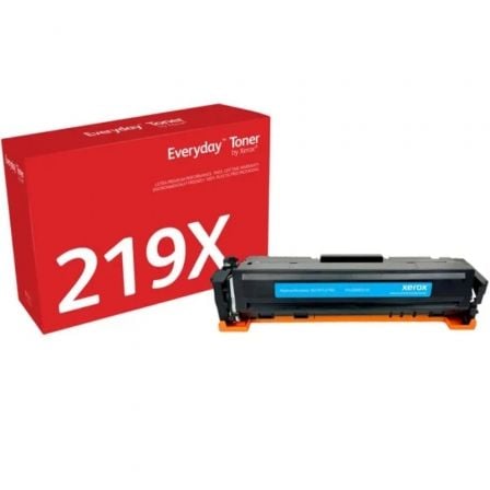 Tóner compatible Xerox 006R05155 compatible con HP W2191X Alta Capacidad/ 2500 páginas/ Cian_0