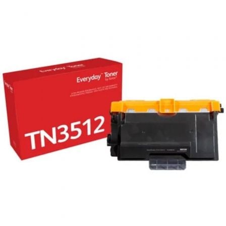 Tóner compatible Xerox 006R05200 compatible con Brother TN3512 Alta Capacidad/ 12000 páginas/ Negro_1
