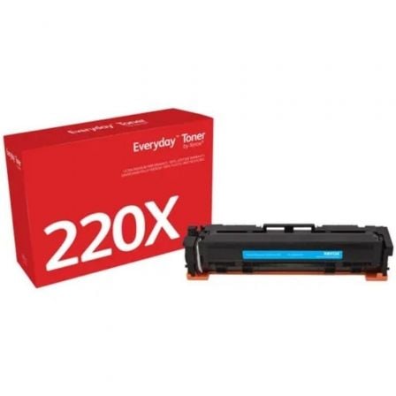 Tóner compatible Xerox 006R05209 compatible con HP W2201X Alta Capacidad/ 5500 páginas/ Cian_0