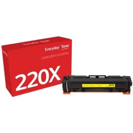 Tóner compatible Xerox 006R05210 compatible con HP W2202X Alta Capacidad/ 5500 páginas/ Amarillo_0