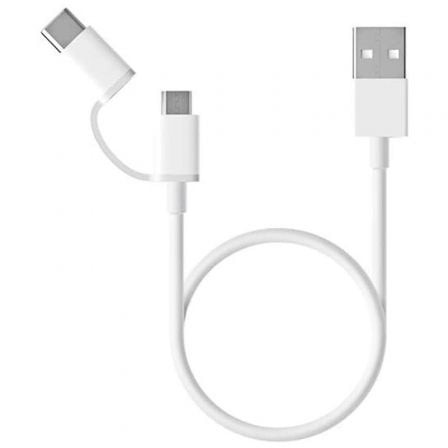 Cabo USB 2.0 Xiaomi / 30cm / Branco / SJV4083TY