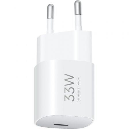 Cargador de Pared GaN Xiaomi 33W Nano Power Adapter 1xUSB Tipo-C/ 33W_0