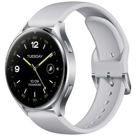 XIAOMI WATCH 2 4G SILVER CASE WITH GRAY TPU STRAP BHR8034GL_0