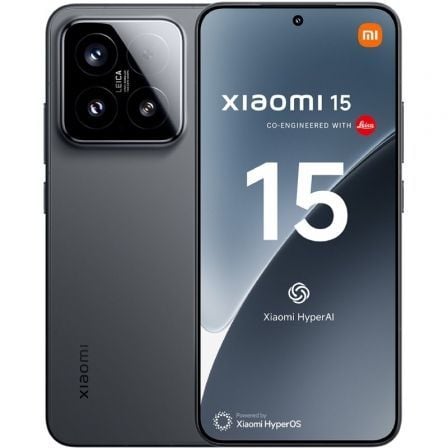 Smartphone Xiaomi 15 / 512GB / Preto / MZB0ITOEU_0