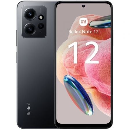 Smartphone Xiaomi Redmi Note 12 4GB/ 128GB/ 6.67"/ Gris Onyx_0