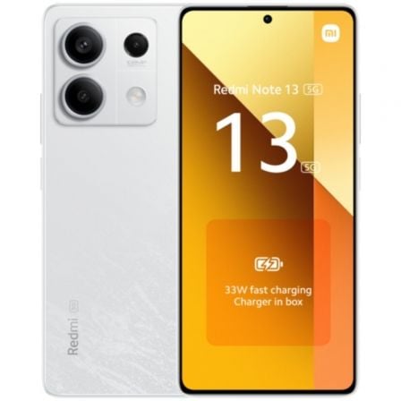 Smartphone Xiaomi Redmi Note 13 6GB/ 128GB/ 6.67"/ 5G/ Blanco_0