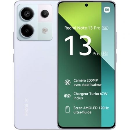 XIAOMI REDMI NOTE 13 PRO 8+256GB DS 5G AURORA PURPLE OEM_0