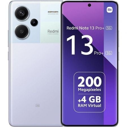 Smartphone Xiaomi Redmi Note 13 Pro+ NFC 12GB/ 512GB/ 6.67"/ 5G/ Púrpura_0