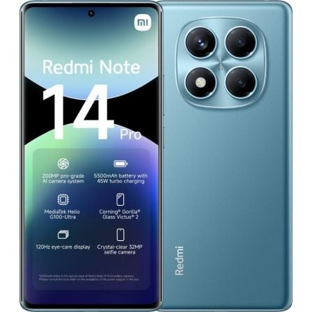 Smartphone Xiaomi Redmi Note 14 Pro 8GB/ 256GB/ 6.67"/ Azul_0