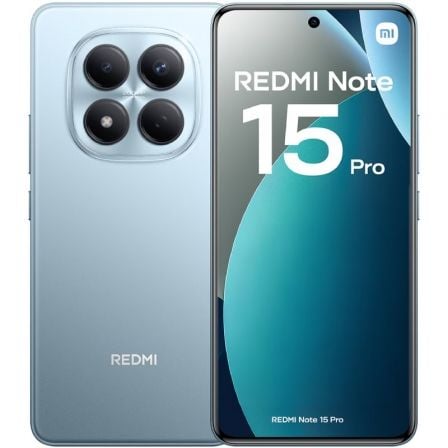 Smartphone Xiaomi Redmi Note 15 Pro 8GB/ 256GB/ 6.83"/ Azul Glaciar_0