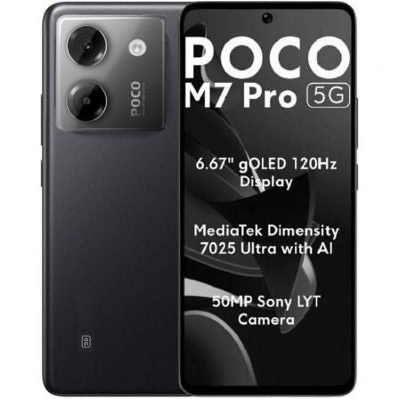 Smartphone Xiaomi POCO M7 Pro 12GB/ 512GB/ 6.67"/ 5G/ Negro_0