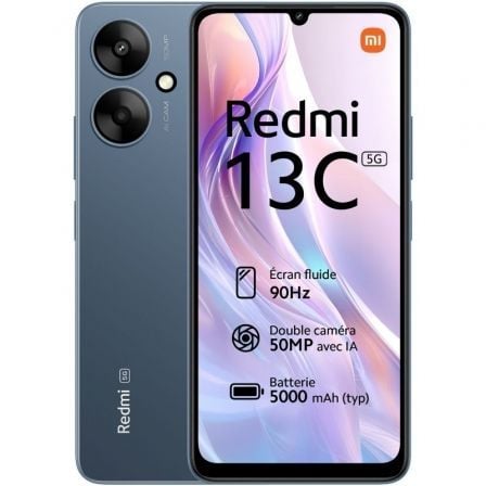 Smartphone Xiaomi Redmi 13C 4GB/ 128GB/ 6.74"/ 5G/ Azul_0