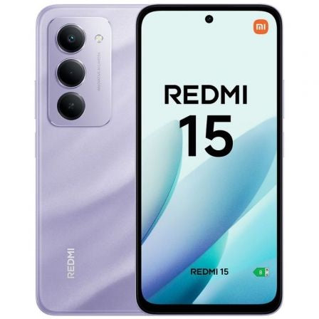 Smartphone Xiaomi Redmi 15 8GB/ 256GB/ 6.9"/ Púrpura_0