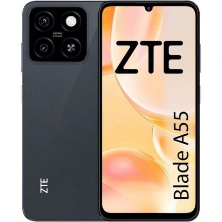 Smartphone ZTE Blade A55 4GB/ 64GB/ 6.75"/ Negro_0