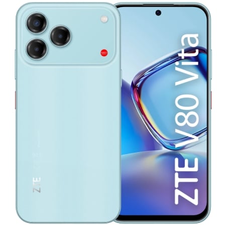 Smartphone ZTE Blade V80 Vita / Cyan / 4+256GB / 6.75" / 4G / SMASMZTE0088_0