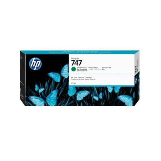 HP Cartucho de tinta verde cromÃ¡tica DesignJet 747 de 300 ml_0