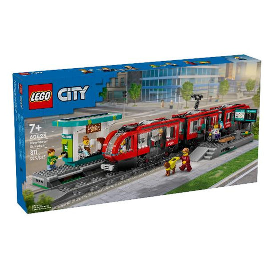 Konstruktionsspielzeug LEGO / 60423 / City StraÃŸenbahn com Haltestelle_0