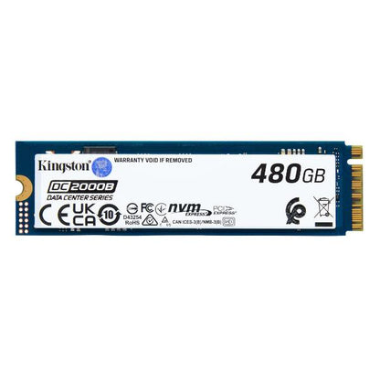 Kingston Technology DC2000B M.2 480 GB PCI Express 4.0 NVMe 3D TLC_1