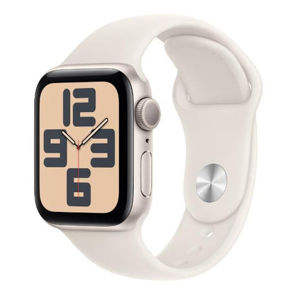 Apple Watch SE 3rd V2/ GPS/ 40mm/ Caja de Aluminio Blanco Estrella/ Correa Deportiva Blanco Estrella M/L_0