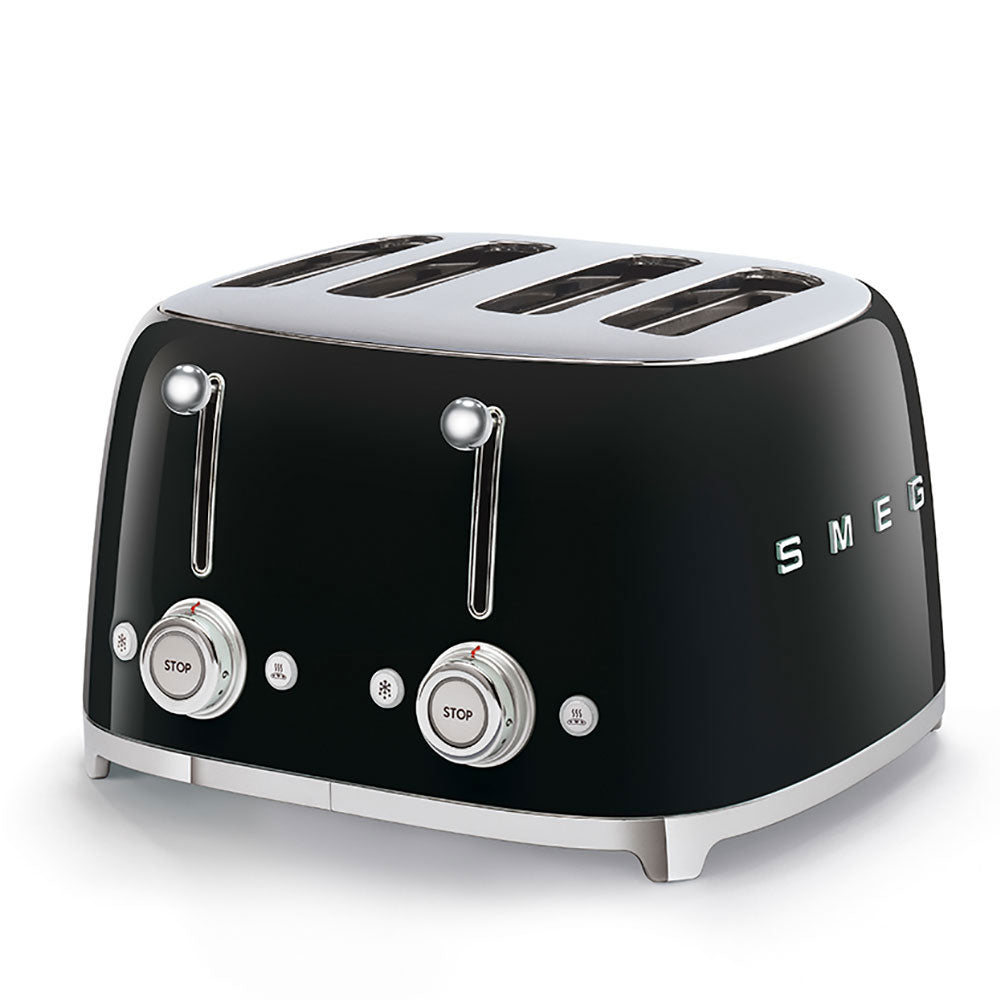 SMEG TOASTER 4X4 50´STYLE BLACK TSF03BLEU_0