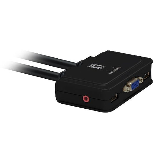 Level One KVM-0223 2 Port USB cable KVM with Audio_1