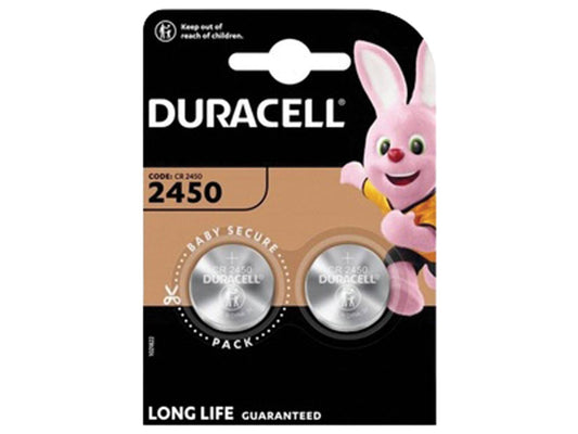 Bateria CR 2450 Duracell / 3V / Tipo Knopfzelle_0