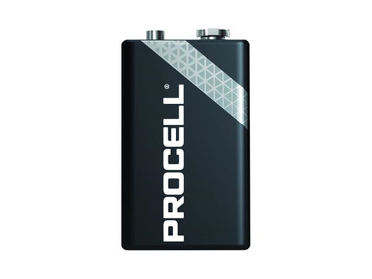 Bateria Duracell Procell Alkaline 9V / Poder Constante / Cor Preta_0