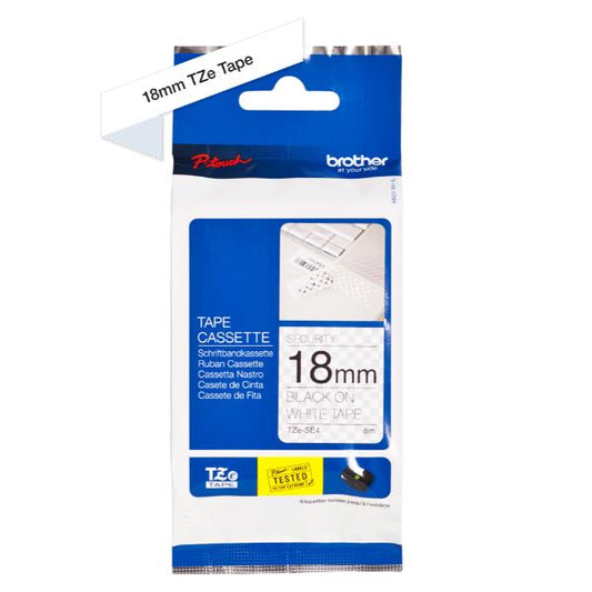 Fita de Impressão Brother TZe-SE4 / Preto_1