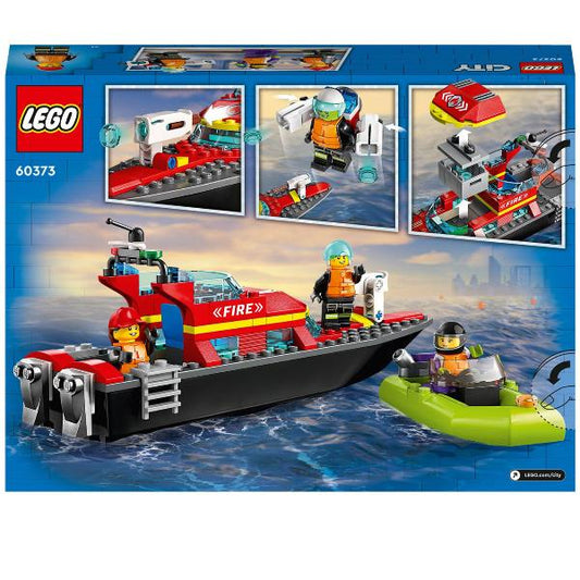 60373 City Feuerwehrboot, Konstruktionsspielzeug_0