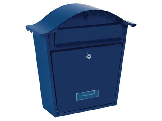 CAIXA DE CORREIO - PARIS - AZUL - 37 x 36,5 x 13,2 cm_0