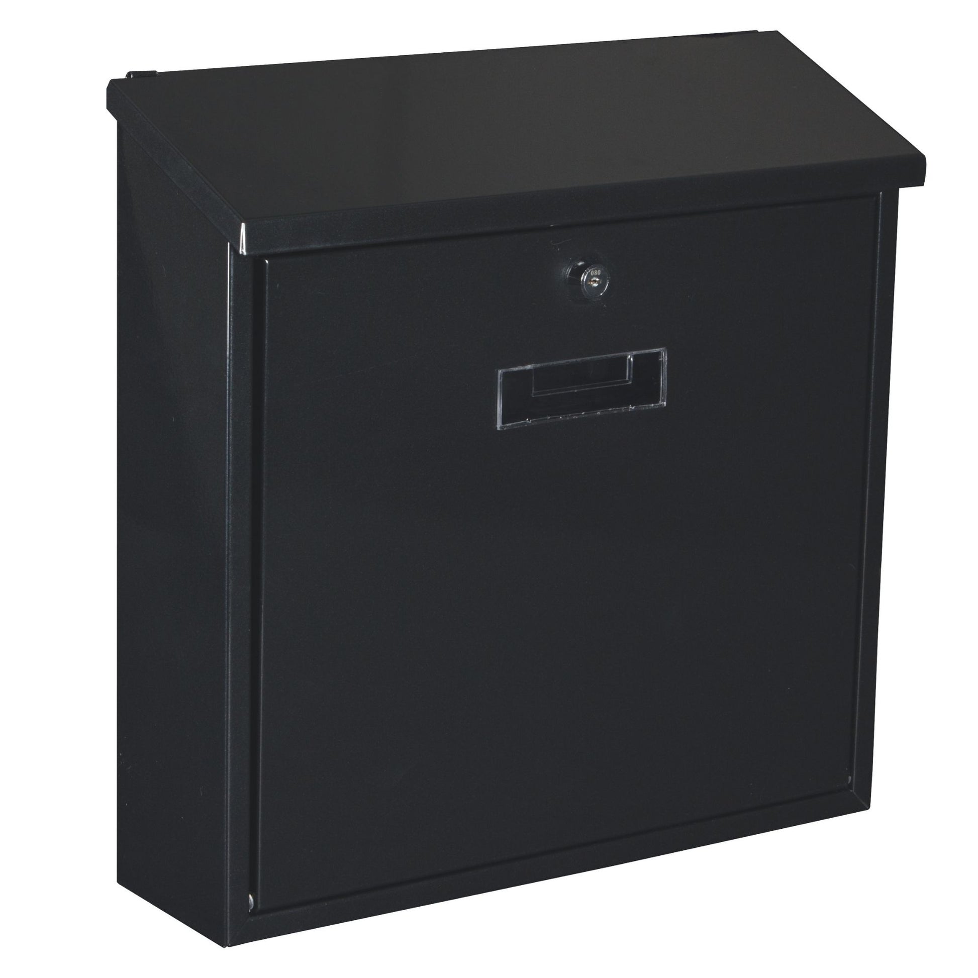 CAIXA DE CORREIO - MONACO - PRETO - 36,8 x 36,5 x 10 cm_0