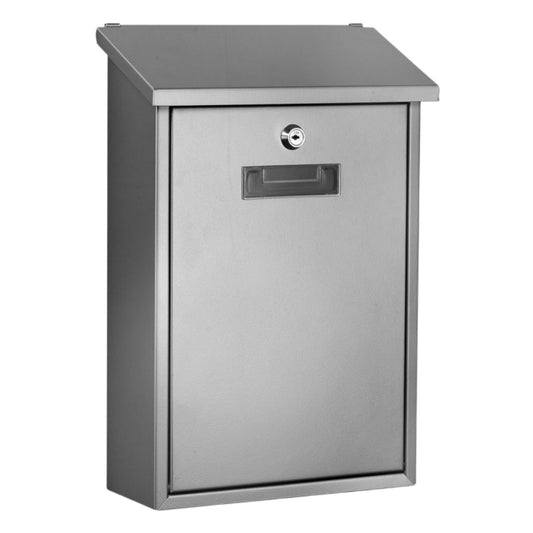 CAIXA DE CORREIO - MIAMI - INOX - 27 x 36,5 x10 cm_0